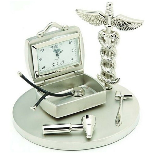 Personalized Medical Desk Clock in a Box