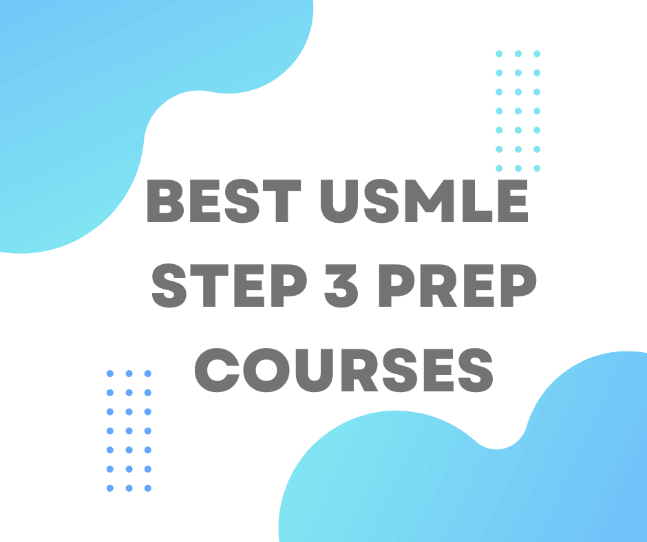 Best usmle 
step 3 prep courses