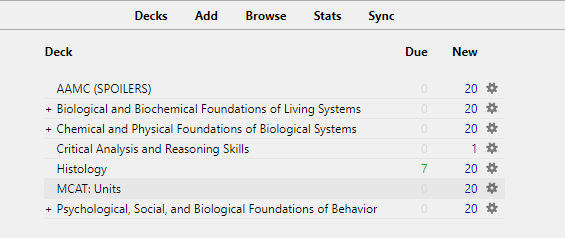 best mcat anki decks